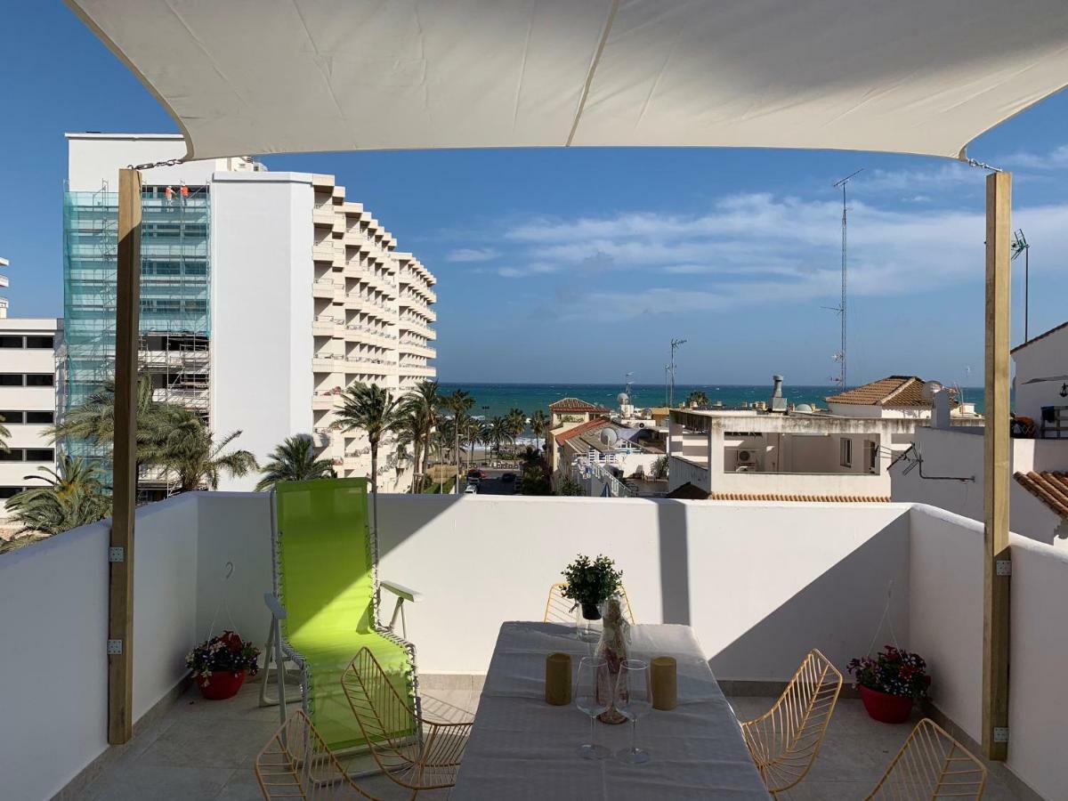 Lujoso Duplex En La Playa Con Vistas Al Mar Apartment ตอร์เรโมลิโนส ภายนอก รูปภาพ