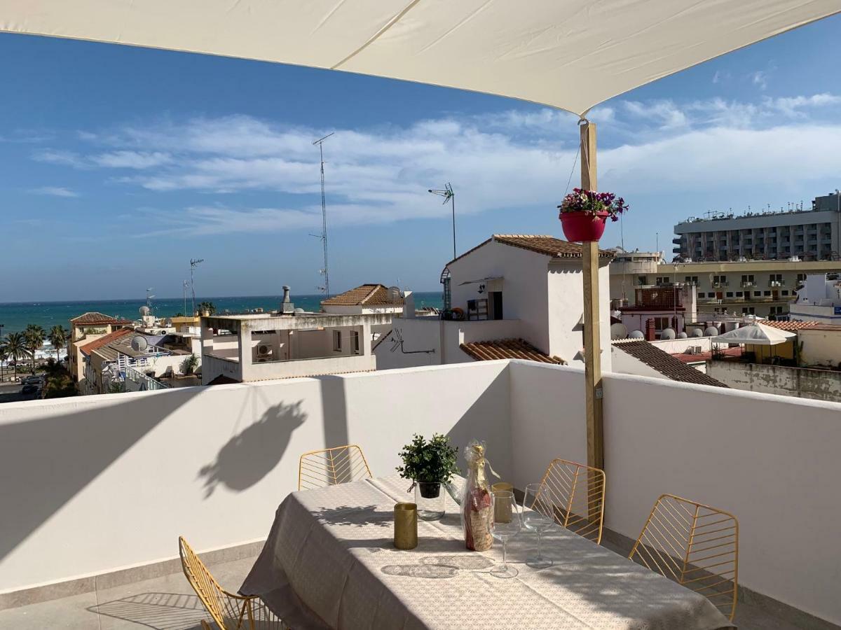 Lujoso Duplex En La Playa Con Vistas Al Mar Apartment ตอร์เรโมลิโนส ภายนอก รูปภาพ